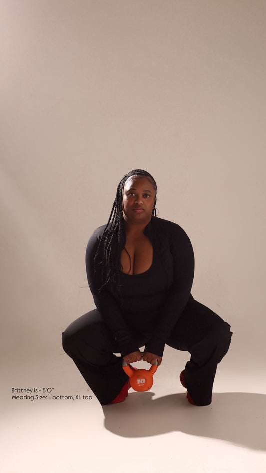 Unbothered black Top